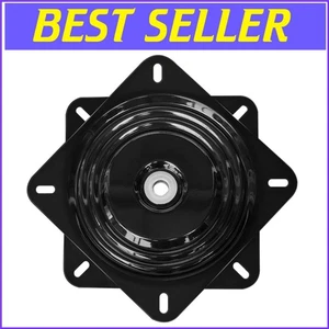 Black Heavy Duty Swivel Plate for Bar Stools and Recliners – Easy to Install - Picture 1 of 8