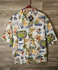 Los Angeles Dodgers Reyn Spooner Hombres Abotonada Talla XL MLB Béisbol Nuevo con Etiquetas - Imagen 1 de 10