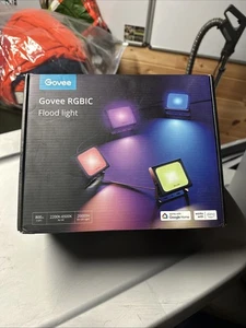 Govee RGBIC Outdoor Flood Lights, IP 66 Smart WiFi Outdoor Lights with App Contr - Picture 1 of 4