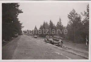 Foto, tanque BT-7 en la carretera de retirada Białystok Polonia (MJ-65) 1029 - Imagen 1 de 2