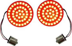 Custom Dynamics Genesis® 4 Solid Red Bullet Rear Turn Signal Insert - 2020-2158 - Picture 1 of 2