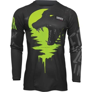 MAGLIA GIALLO FLUO THOR 2022 PULSE MOTO CROSS ENDURO - Foto 1 di 3
