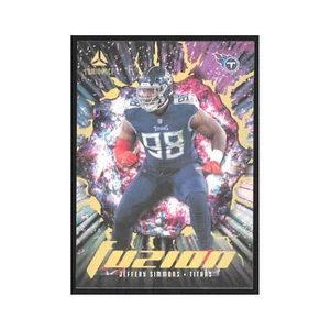 2022 Panini Luminance Jeffery Simmons Titans #FUZ-JSI - Picture 1 of 3