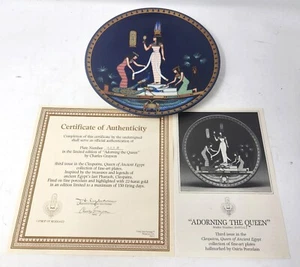 Placa Cleopatra y el Asp con caja y certificado de autenticidad para Vaughn - Imagen 1 de 1