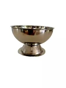 Set Of 6 Stainless Steel Ice Cream Cups Serving Dessert Dish Bowls New In Box - Picture 1 of 3
