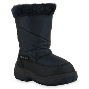 Kinder Warm Gefütterte Winter Boots Bequeme Kunstfell 836086 Schuhe - Bild 1 von 21