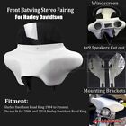 6x9 Speakers Stereo Fairing Detachable Batwing For Harley Davidson Road King 94+