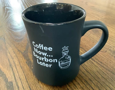 Black Blantons Bourbon whisky gres café amante cerveza taza posterior taza mancave Foto 1 de 4