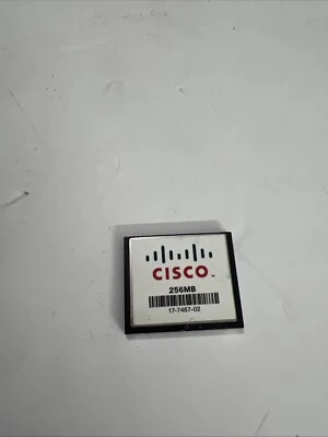 CISCO 17-7467-02 256MB CF COMPACT FLASH MEMORY CARD W9-4(19) - Image 1 of 2