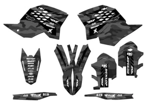 2008-2010 XCF APACHE Grey Senge Graphics Kit Compatible with KTM - Bild 1 von 10