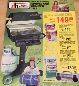 Home hardware vintage catalog 1984 Spring And Summer 20th Anniversary New - Picture 1 of 9