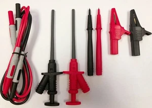 WGGE WG-6625 ELECTRONICAL TEST LEAD KIT /TEST LEAD SET - Picture 1 of 7