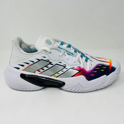 Adidas Womens Barricade White Running Shoes Sneakers Size 6 GW3817 - Image 1 of 4