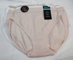 New set/3 BALI One Smooth U ULTRA LIGHT HI CUT panties breathable PINK BEIGE WHI - Picture 1 of 4
