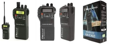 CB MIDLAND ALAN 42 Multi 4W Handfunkgerät CB Radio - BERLIN - NEU