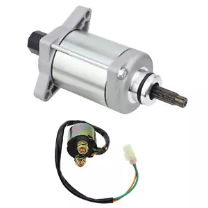 Starter & Relay For Honda Rancher 420 TRX420 2007-2019 31200-HP5-601 Soarider - Foto 1 di 10