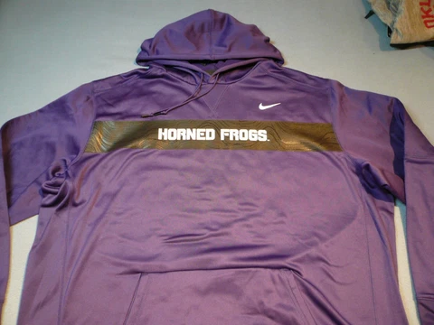 Nike TCU Horned Frogs Seismic EXTRA LARGE BRAND NEW Hoodie XL Texas Christian Cover
