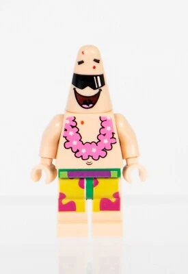 LEGO Sponge Bob Square Pants Patrick Star Minifigure. Used + Fast Shipping - Image 1 of 4