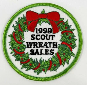 Parche Scout Wreath Sales 1999 Boy Scouts of America BSA parche de 3" - Imagen 1 de 2