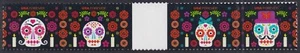 US 5640-5643 5643b Day of the Dead F gutter strip 4 MNH 2021 - Picture 1 of 1
