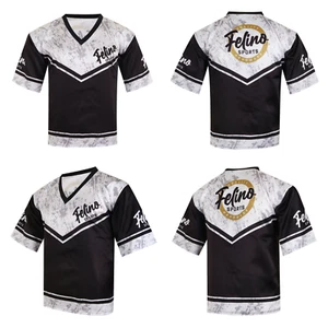 Felino Sublimated Shirt Kick Boxing Muay Thigh Mixed Martial Arts Uniform Jersey - Picture 1 of 6