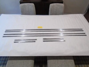 1959 Chevy Four Door Rear Quarter Side Trim L&R OEM - Picture 1 of 12