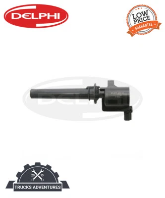 Bobina de encendido Delphi GN10192 | Pieza automática de alta calidad, ajuste universal para Multipl Foto 1 de 4