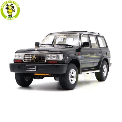  1/18 Toyota Land Cruiser 80 LC80 Black KENGFAI Diecast Model Car Friends Gifts - Image 1 of 4