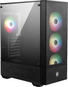 Mid-Tower PC Gaming Case – Tempered Glass Side Panel – 4 X 120Mm Argb Fan – L... - Picture 1 of 1