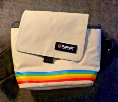 Polaroid Originals Creme box Camera Bag Retro Rainbow Stripes (C13B3) - Image 1 of 4