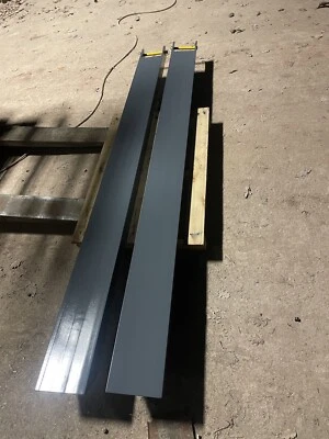 FORKLIFT/TELEHANDLER FORK EXTENSIONS 2 Meter For 150mm x 60mm  4ton Ton Forks - Image 1 of 4