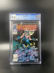 Wolverine 1 - CGC 9.6 - 1st PATCH KEY 🔑 Solo Series Copper Age Classic Cover - Picture 1 of 4