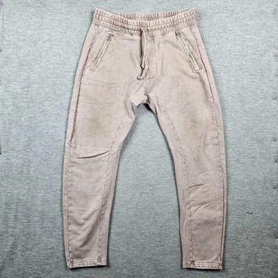 Kith 101 Sport Bleecker Dusty Mauve Pink Pull-on Sweatpant Men's Size M Stained - Image 1 of 4