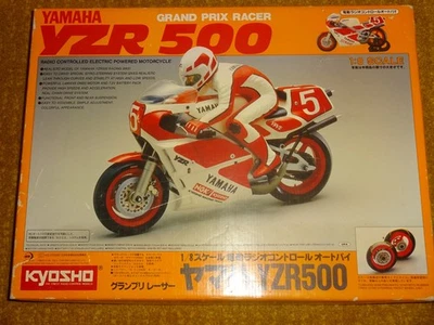 Kyosho 1:8 Motorrad RC Bausatz Yamaha YZR 500 Grand  Prix Racer OVP - Bild 1 von 4