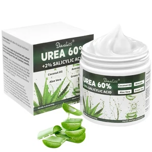 Crema 60% Urea con 2% Ácido Salicílico, Crema de Urea 60% para Pies y Manos - Imagen 1 de 8