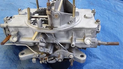 CARBURADOR 4 BARRILES FORD.58-66.MANUAL CHOKE AUTOLITE 4100.C4AF-DG.1.12 CARB. Foto 1 de 4