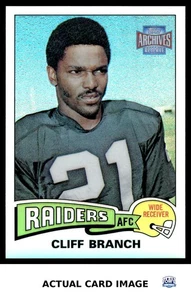 2001 Topps Archives Reserve #524 CLIFF BRANCH Oakland Raiders HOF Set-Break NM - Picture 1 of 4