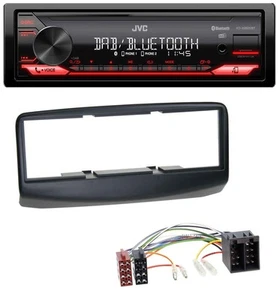JVC Bluetooth USB DAB MP3 Autoradio für Fiat Multipla 186 Facelift 2006-2010 - Bild 1 von 7