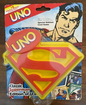 SUPERMAN UNO Special Edition Exclusive Bizarro vs. Superman Card in Plastic Case - Image 1 of 2