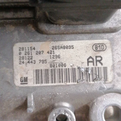 9164475 Centralina iniezione  OPEL AGILA (H00) 1.2 16V Mnv 5p/b/1199cc - Immagine 1 di 4