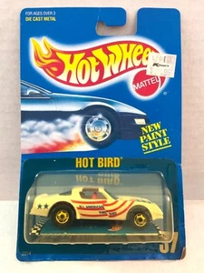 Hot Wheels HOT BIRD - Blue Card #37 Speed Points Flyer - RARE GOLD HOT ONES GHO - Picture 1 of 8