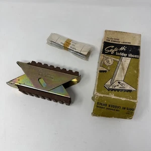 Vintage Safe-Hi Ladder Shoes #2600 in Original Box New - Picture 1 of 5