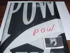  [ POW MIA ] 3x5' feet Flag   Black White  - Picture 1 of 2