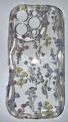 Funda Transparente Flor Silvestre iPhone 16 Pro Foto 1 de 4