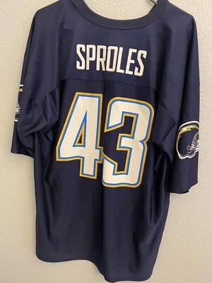 San Diego Chargers Darren Sproles Jersey Size-XL NFL Team Apparel  #43 - Image 1 of 4