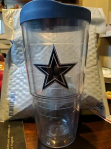 NFL Dallas Cowboys Insulated Tumbler Cup Keeps Drinks Cold & Hot, 24oz - Picture 1 of 6