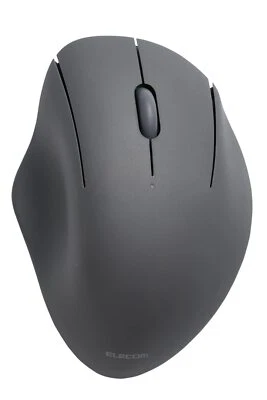 ELECOM Bluetooth Mouse Ergonomic Shape  Silent Click  18-Month Battery Life  200 - Image 1 of 4