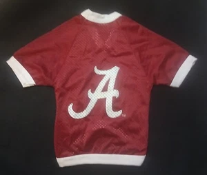 ALL STAR DOGS UNIVERSITY OF ALABAMA CRIMSON TIDE DOG JERSEY - SZ. X-SMALL  - Picture 1 of 3