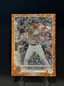 2022 Topps Baseball Update - Jose Azocar RC #US280-Orange Foil  #'d 171 /299 - Picture 1 of 2
