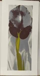 GEORGIA O' KEEFFE,'DARK IRIS I,1927',RARE 1999 SERIGRAPH PRINT - Picture 1 of 7